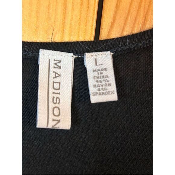 Madison Short Sleeve Dress Size Large Nwt (4186) - Picture 5 of 7